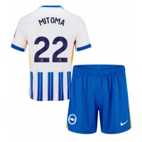 Brighton Kaoru Mitoma #22 Replica Home Minikit 2024-25 Short Sleeve (+ pants)